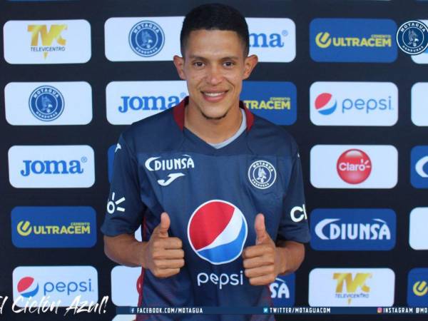 Jessé Moncada, jugador del Motagua.