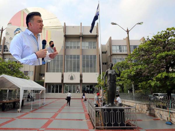 Rolando Argueta inauguró una instalación del Poder Judicial en el municipio de Humuya.