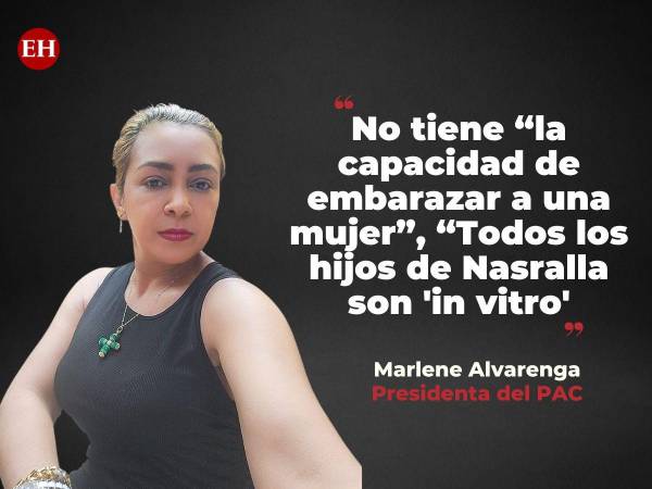 La presidenta del Partido Anticorrupción de Honduras (PAC), Marlene Alvarenga, y el designado presidencial, Salvador Nasralla, se enfrascaron en una confrontación verbal que acabó en venenosos dardos a sus vidas privadas. A continuación con las 12 declaraciones más polémica y hasta subidas de tono.