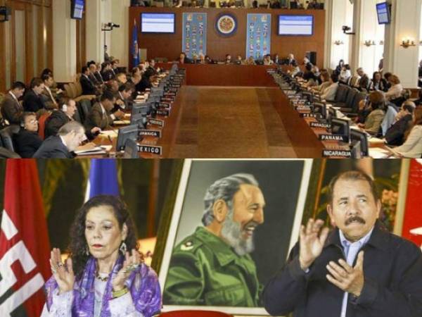 El gobierno de Nicaragua declaró que es inaceptable la presencia del grupo de trabajo creado por el Consejo Permanente de la OEA. Foto: Agencia AFP