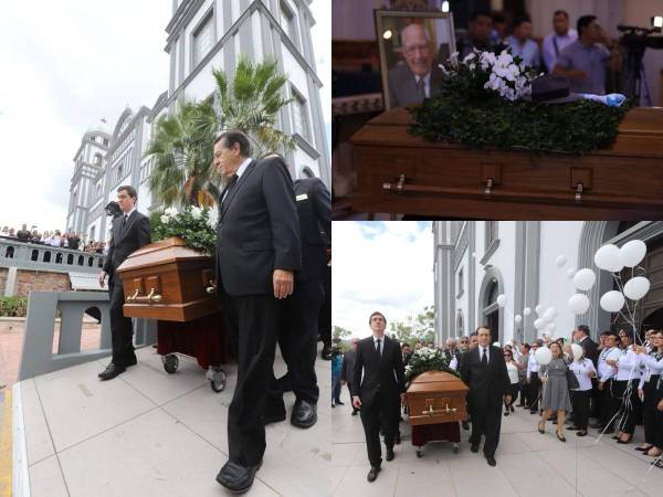 Familiares, amigos, compañeros y conocidos le dieron el último adiós al fundador de Banco de Occidente, Jorge Bueso Arias. Luego del velatorio -que inició desde el lunes- y una misa de cuerpo presente, sus restos quedaron sepultados en el campo santo Jardines de Paz Suyapa en Tegucigalpa.