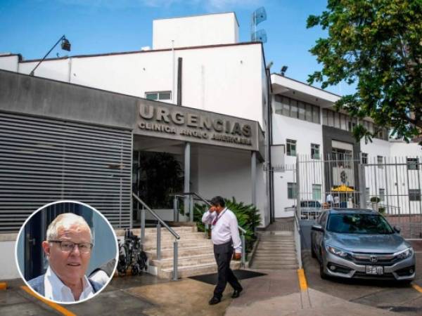 El expresidente peruano Kuczynski (foto inserta) recibió la noticia internado en una clínica por una dolencia cardíaca derivada de una crisis de presión alta. Foto: Agencia AFP.