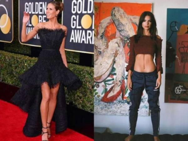 Ambas famosas coincidieron en la gala de los Golden Globes el pasado domingo.