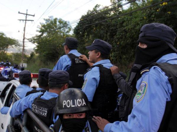 En los 18 departamentos de Honduras se han registrado hechos violentos en contra de agentes policiales.