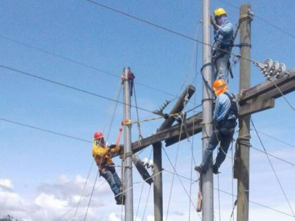 Dichas acciones se realizan de manera coordinada con la Empresa Nacional de Energía Eléctrica.