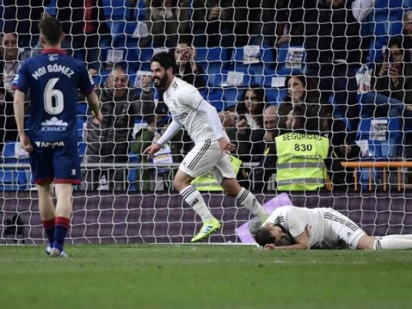 Isco Alarcón empató el juego al minuto 25 tras una jugada con Brahim Díaz. Foto:AFP