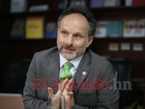 Olivier Dubois, jefe de la delegación regional para México y Centroamérica, conversó con EL HERALDO en su visita a Honduras.