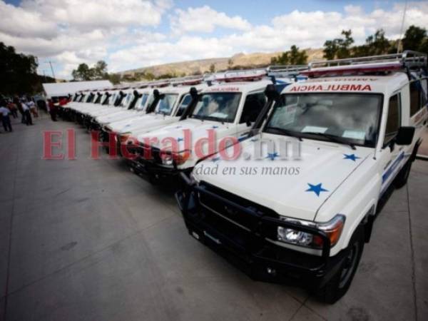 Así lucen las nuevas ambulancias que se sumarán para reforzar el sistema sanitario. Foto: Emilio Flores/ EL HERALDO