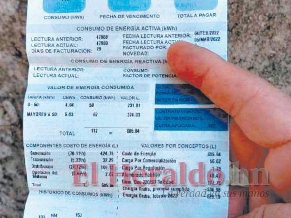 Desde el lunes no aparece en los recibos de energía la leyenda “Aporte para energía gratis”, en su lugar aparece “Subsidio cruzado”.