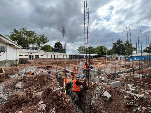 La construcción avanza a un paso rápido, según la Sesal.