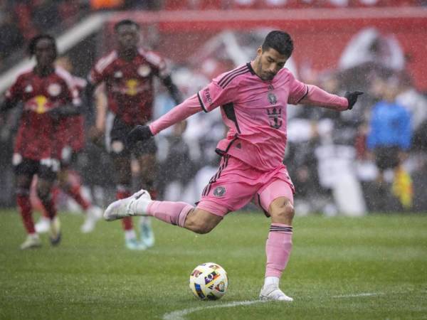 Luis Suárez estuvo presente en la goleada que recibió el Inter Miami.