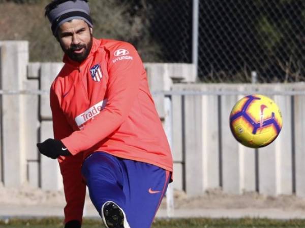 El brasileño, nacionalizado español, lució así en su retorno a los entrenamientos con el equipo colchonero. (Foto: Cortesía @Atleti en Twitter)