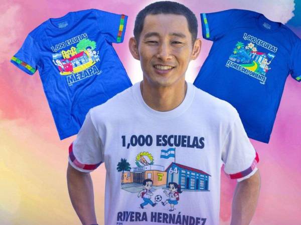 El blogger y filántropo nipo americano, Shin Fujiyama, anunció la venta de camisetas de versión limitada. El objetivo de este proyecto es lograr recaudar fondos para seguir construyendo escuelas en las comunidades más pobres de Honduras.