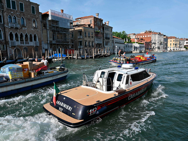 Vista del Gran Canal de Venecia.