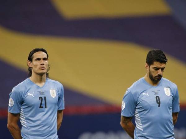 Colombia el verdugo de turno para matar la ilusión de los máximos goleadores de la Celeste. Foto:AFP