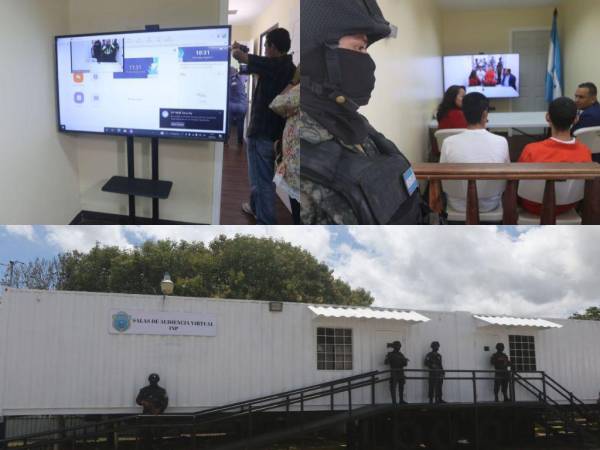 Este jueves -3 de agosto- se celebró la primera audiencia virtual dentro de los juzgados móviles, que fueron instalados cerca del Centro Penitenciario Nacional de Támara con el fin de evitar posibles fugas de reos de alta peligrosidad. Se desarrollarán en contenedores equipados y a través de la aplicación “Zoom”. A continuación las imágenes captadas por el lente de EL HERALDO.