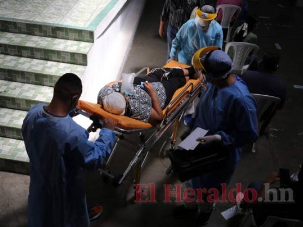 Los casos graves de covid-19 se están disparando en toda Honduras. Foto: David Romero/ EL HERALDO.