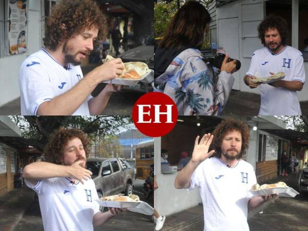 Con el humor y la humildad que lo caracteriza, el youtuber mexicano Luisito Comunica llegó este miércoles a la capital. ¿Su misión? Degustar una deliciosa baleada. Aquí lo captado por la lente de EL HERALDO.