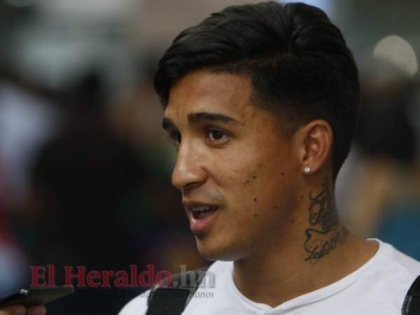 Michaell Chirinos, delantero de Lobos Buap, estará 28 días de vacaciones en Honduras. Foto: Johny Magallanes / El Heraldo