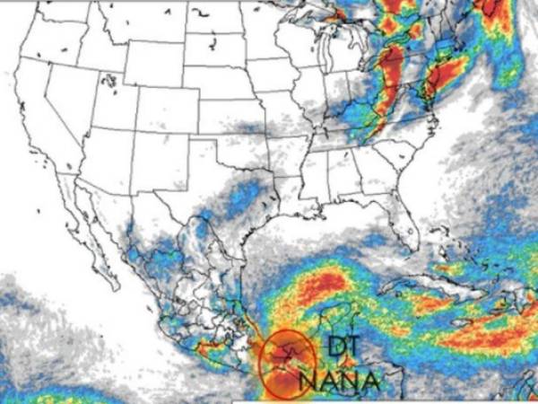 Se espera que la tormenta se convierta en huracán categoría 1. Imagen cortesía.