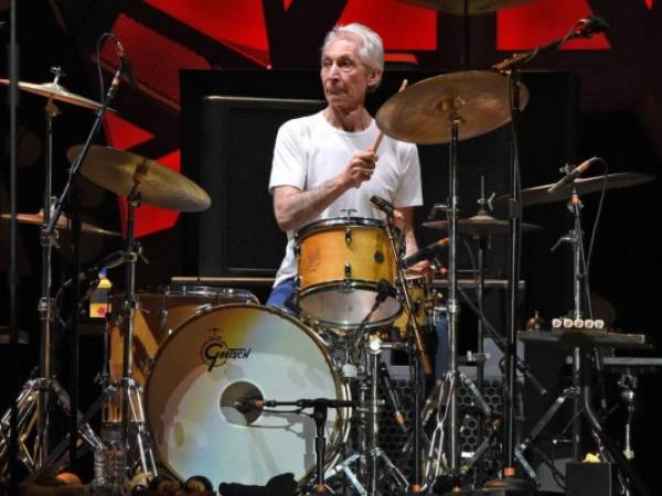 Watts fue designado como el duodécimo mejor baterista de todos los tiempos por la revista Rolling Stones. Foto: AFP