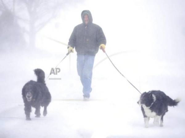 Se emitieron alertas por tormenta invernal a causa de las fuertes nevadas a lo largo y ancho de la región, incluidas algunas zonas de Arizona, Nuevo México y Utah. (Foto: AP)