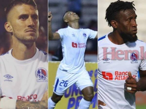 El argentino Esteban Espíndola y los hondureños Óscar Salas y Hendry Thomas ya no estarán en Olimpia.