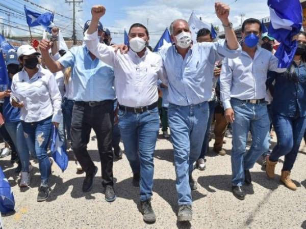 Nasry Asfura también se comprometió a apoyar a los 298 alcaldes de Honduras y pidió el voto para los 23 candidatos a diputados en Francisco Morazán.