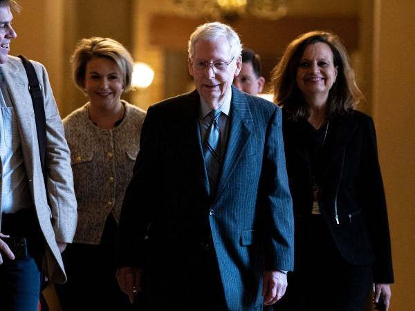 McConnell es líder de los republicanos en el Senado desde 2015.