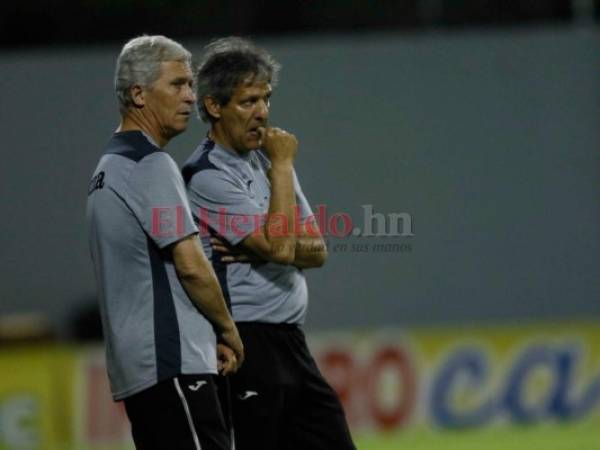 Carlos Restrepo, entrenador del Real España, manifestó su deseo de llegar a los primeros lugares del torneo Clausura. Foto: El Heraldo