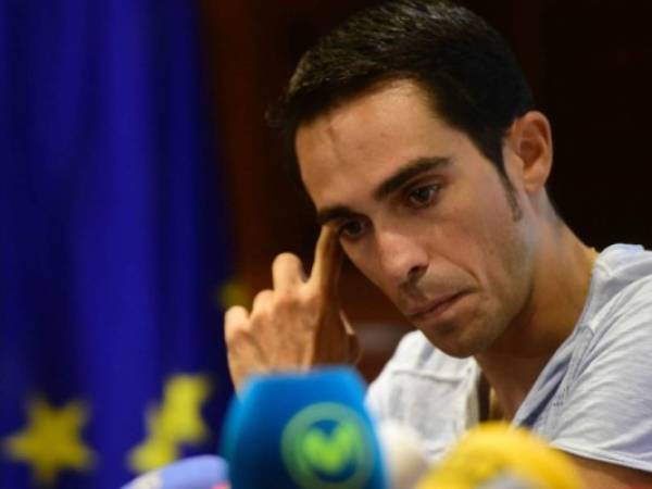 Contador reconoció que no estar en Río-2016 'es un golpe importante para la moral porque era el segundo gran objetivo del año después del Tour'. Foto: AFP