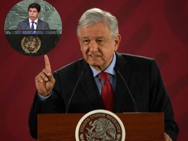 AMLO dijo que su gobierno está dispuesto a darle asilo político a Pedro Castillo.