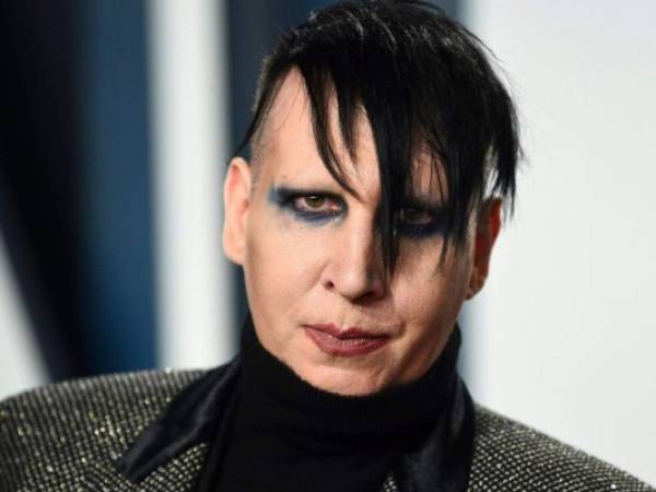 Marilyn Manson llega a la fiesta del Oscar de Vanity Fair el 9 de febrero de 2020 en Beverly Hills, California. Foto: AP