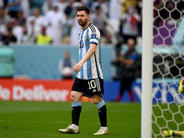 Lionel Messi no pudo mostrar su mejor versión en el partido de Argentina ante Arabia Saudita