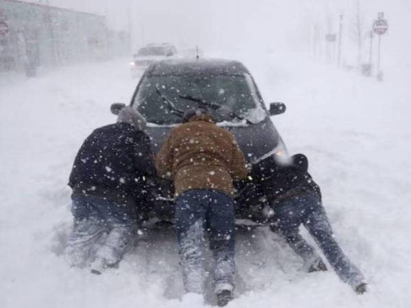 Las primeras grandes nevadas ya están cubriendo varios estados clave de Estados Unidos.