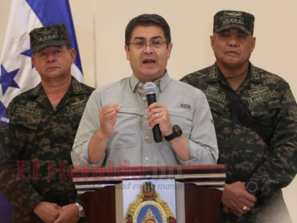 Juan Orlando Hernández, presidente de la República de Honduras. Foto: EL HERALDO.