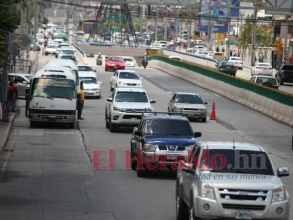 Según datos del Instituto de la Propiedad, durante el 2021 se recaudaron L 541 millones solo por pago de tasa vehicular.