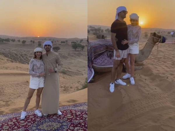 La pareja de famosos están disfrutando su luna de miel tras darse el sí en una romántica ceremonia en Cuernavaca, México, en septiembre. La pareja ha compartido en sus redes sociales momentos especiales de su viaje a Turquía y los Emiratos Árabes.