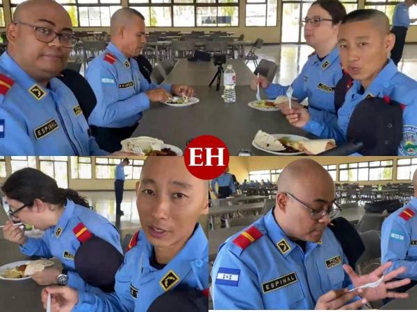 “Creo que soy el primer japonés aquí en el mundo que ha ganado este uniforme de la Policía en Honduras. ‘Policía por un día’, aspirante primer año. ¡Aquí estamos!”, dijo Shin Fujiyama.