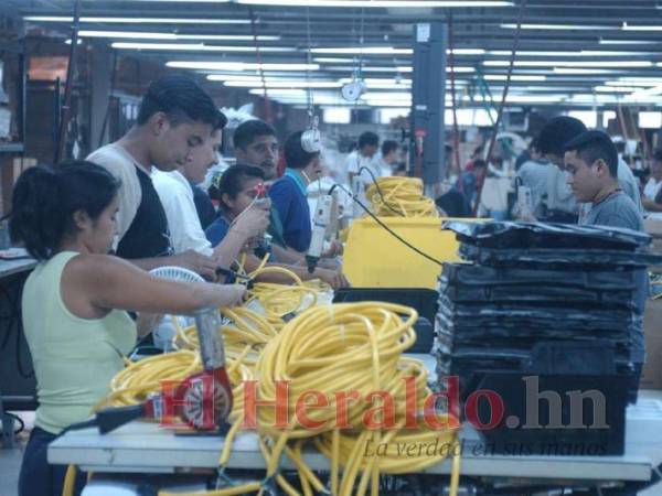 La industria manufacturera, entre ellas la maquila, emplea a cerca de 316,000 personas en Honduras.