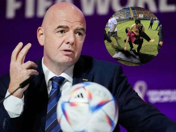 El presidente de la FIFA, Gianni Infantino.