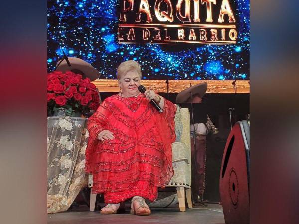 Francisca Viveros Barradas, más conocida como Paquita la del Barrio.