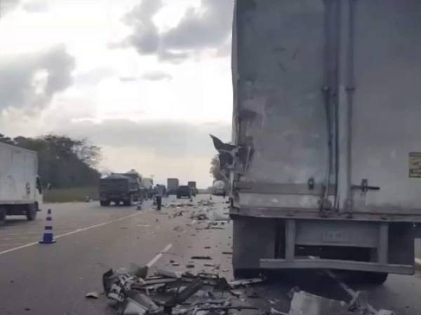 El salvadoreño Benjamín Vázquez perdió la vida al momento del accidente en la carretera CA-5.