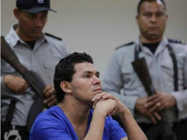 Carlos Bonilla López cuando recibía su condena en Nicaragua. Foto: Cortesía Ernesto García