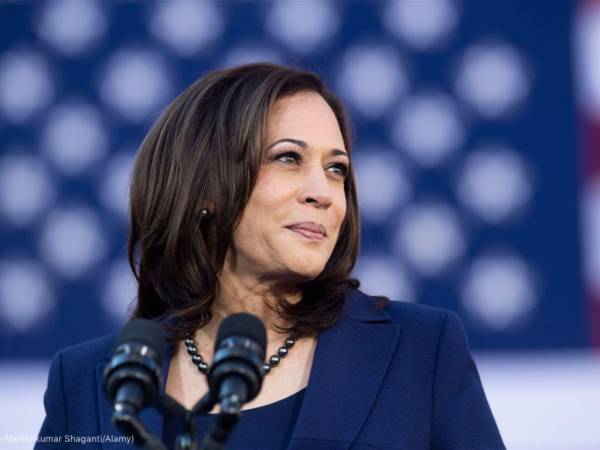 La vicepresidenta de Estados Unidos, Kamala Harris.