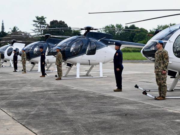 Las aeronaves también servirán para apoyar tareas de seguridad a nivel local.