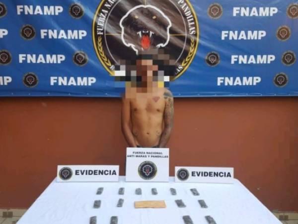 El capturado fue identificado como Cristian David Alonso Escobar (22).