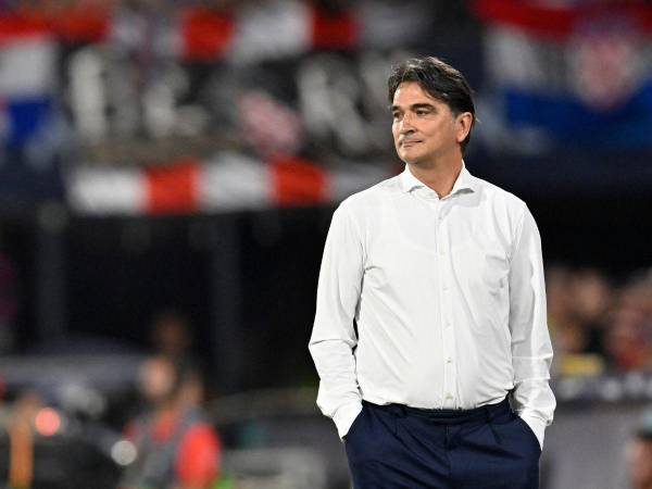 El seleccionador croata, Zlatko Dalic.