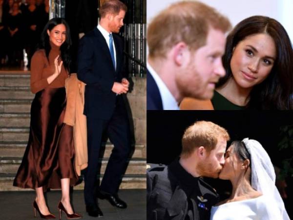 'Tenemos la intención de retirarnos como miembros de primer rango de la familia real y trabajar para adquirir independencia financiera, sin dejar de apoyar plenamente a Su Majestad la Reina', con este mensaje, publicado en un comunicado oficial del Palacio de Buckingham, el príncipe Harry y su esposa Meghan Markle hicieron pública su intención de independizarse de la realeza británica.¡Aquí los diez datos que tienes que saber sobre esta histórica decisión! (Fotos: AFP)