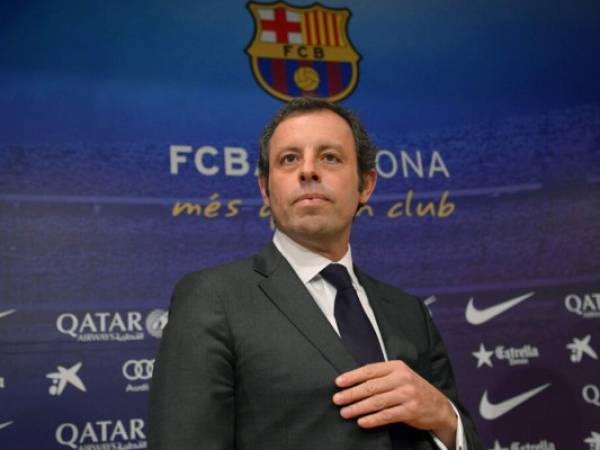 Rosell, de 54 años, también está involucrado en un caso relacionado con la transferencia de Neymar del Santos al Barcelona en 2013. Foto:AP